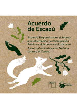 Portada Acuerdo de Escazú